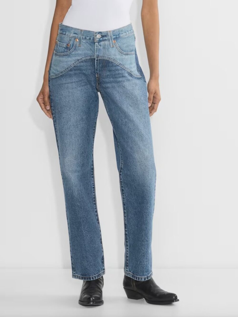 Levi’s Premium 501 ’90s Western Jeans Medium Indigo Wash Size 30